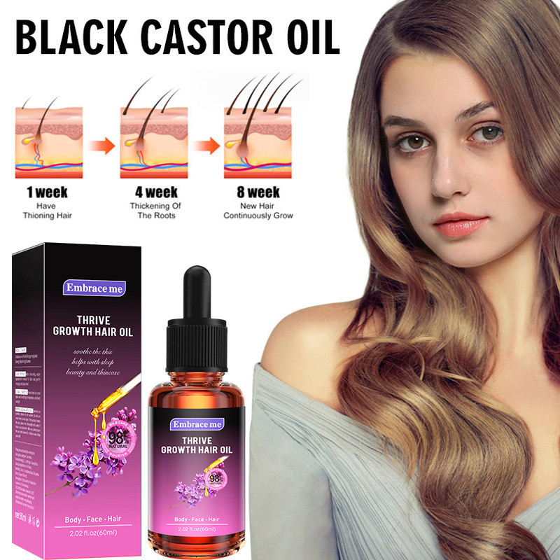 Dầu thầu dầu màu đen Jamaican892260110