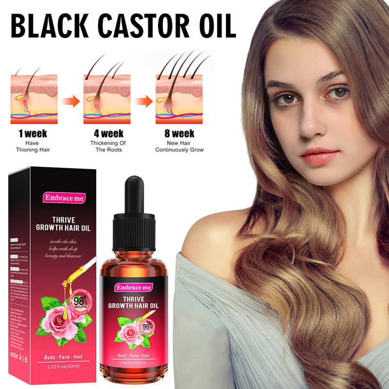 Dầu thầu dầu màu đen Jamaican892260110