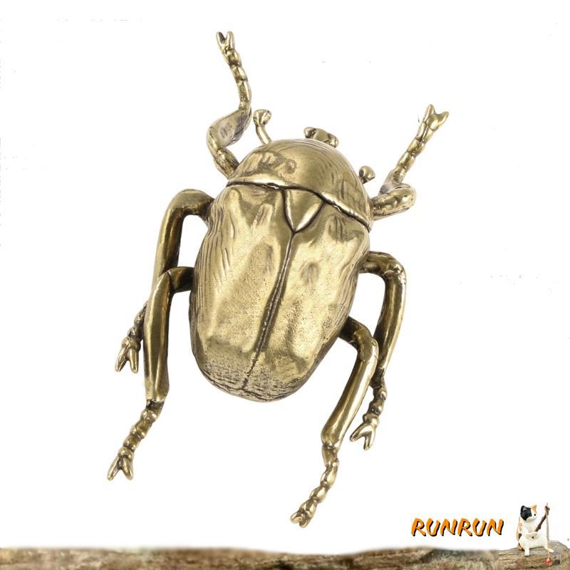 RUNN Kim Loại Cicada Tượng Tượng Tượng Cicada Điêu Khắc Đồ Trang Trí Cho Trang Trí Nhà