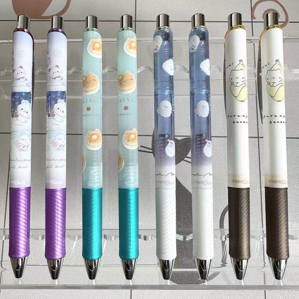 Hàng sẵn có pentel / Pie Take Tea Drink Ferris Wheel Panda Fat Chirp Bread Cat Banana Cat Limited Ch