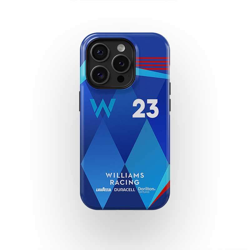 Alex Albon FW44 Livery – Williams Racing 2022 ❈ ❈ ❈ iPhone 17Promax 16Pro 15 11 12 13 14 xs XR 17Air