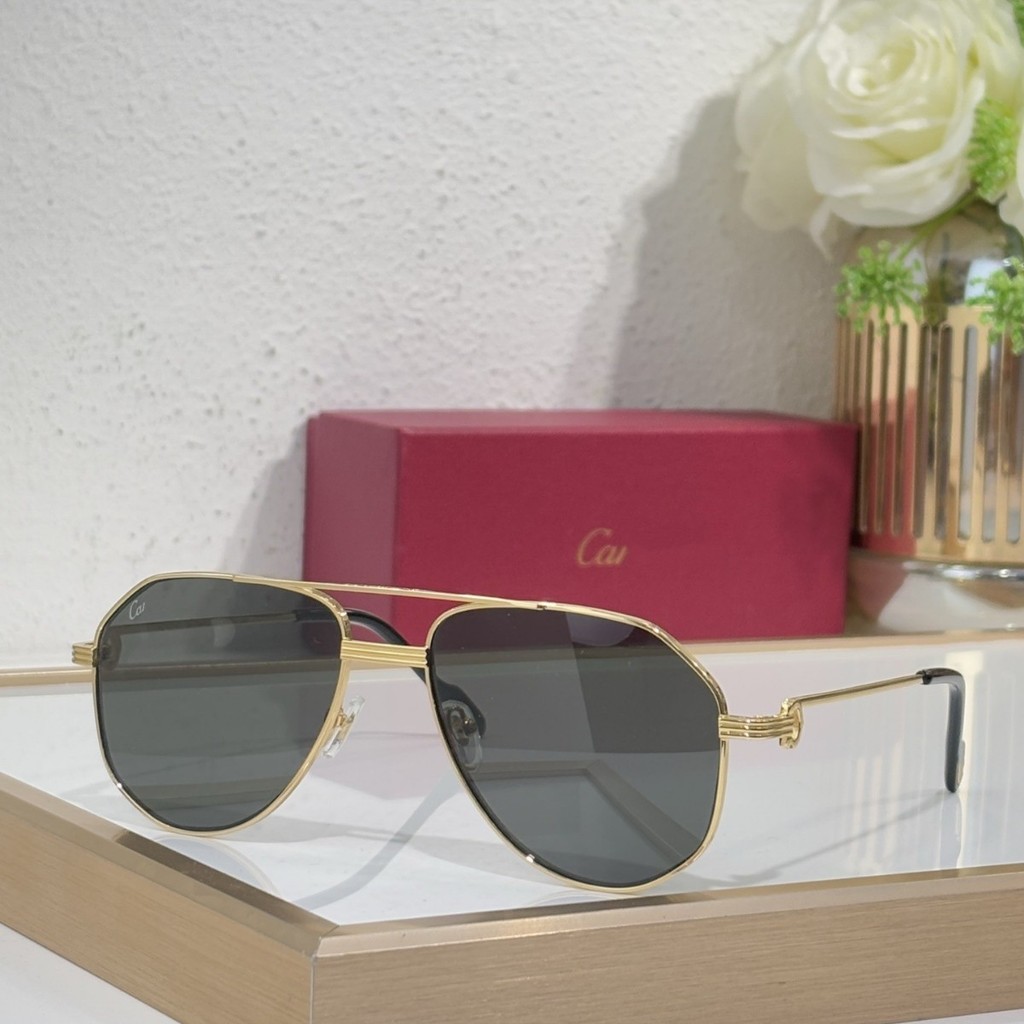 CAR Fashion Large Frame Sunglasses Men Classic Aviator Sunglasses Women UV Protection09255