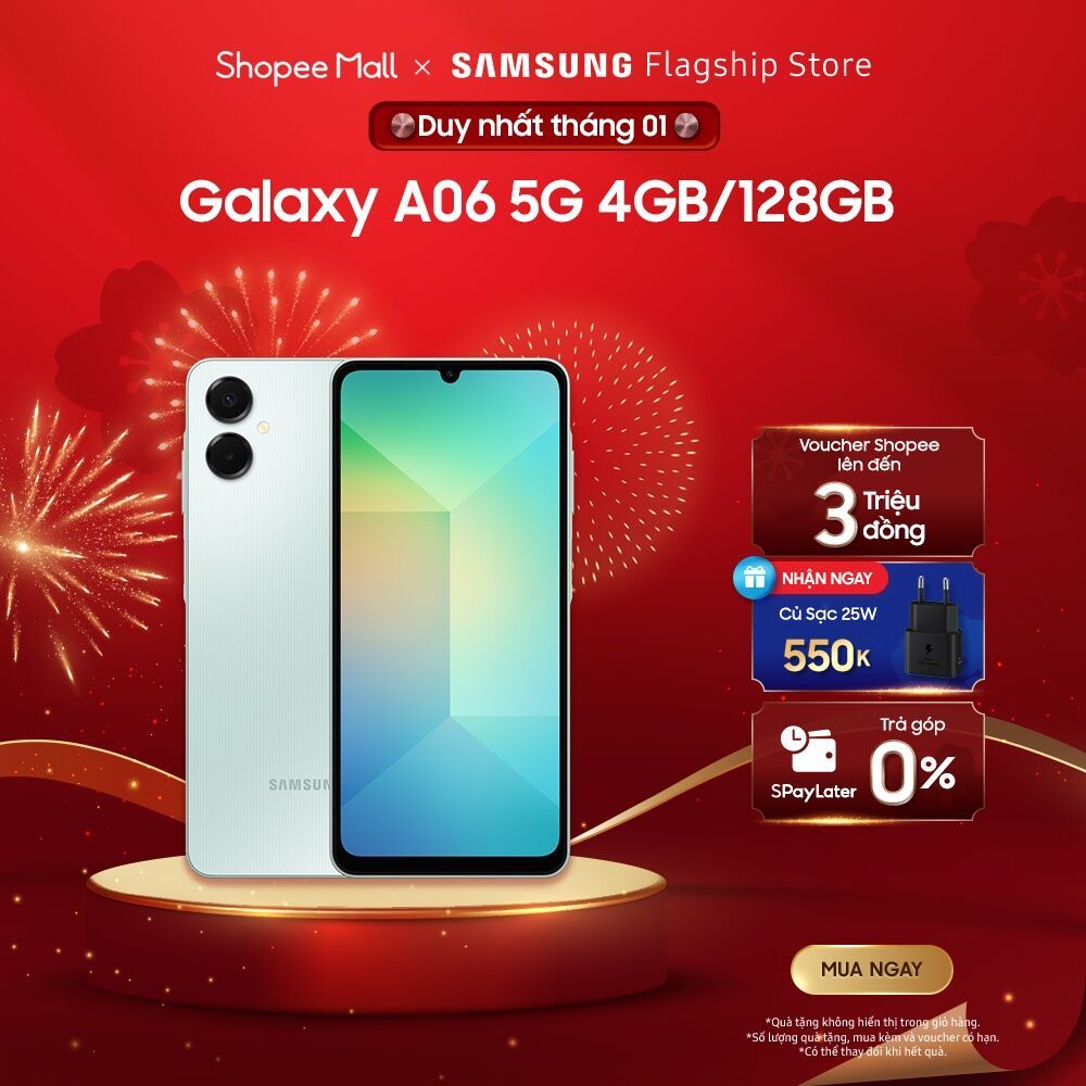 Điện Thoại Samsung Galaxy A06 5G 4GB/128GB