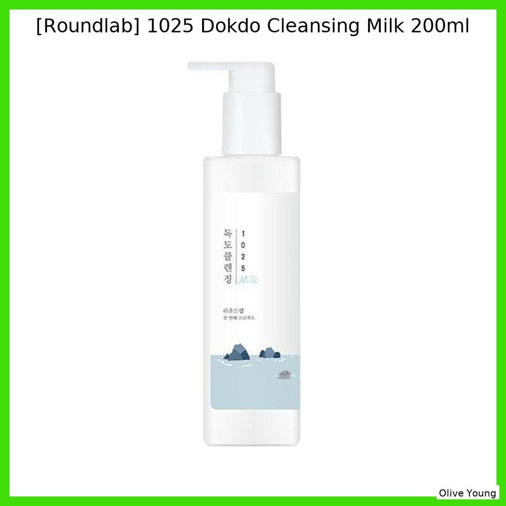 [Roundlab] 1025 Sữa rửa mặt Dokdo 200ml / Sữa rửa mặt Hàn Quốc / Sữa công thức nhẹ nhàng / Olive You