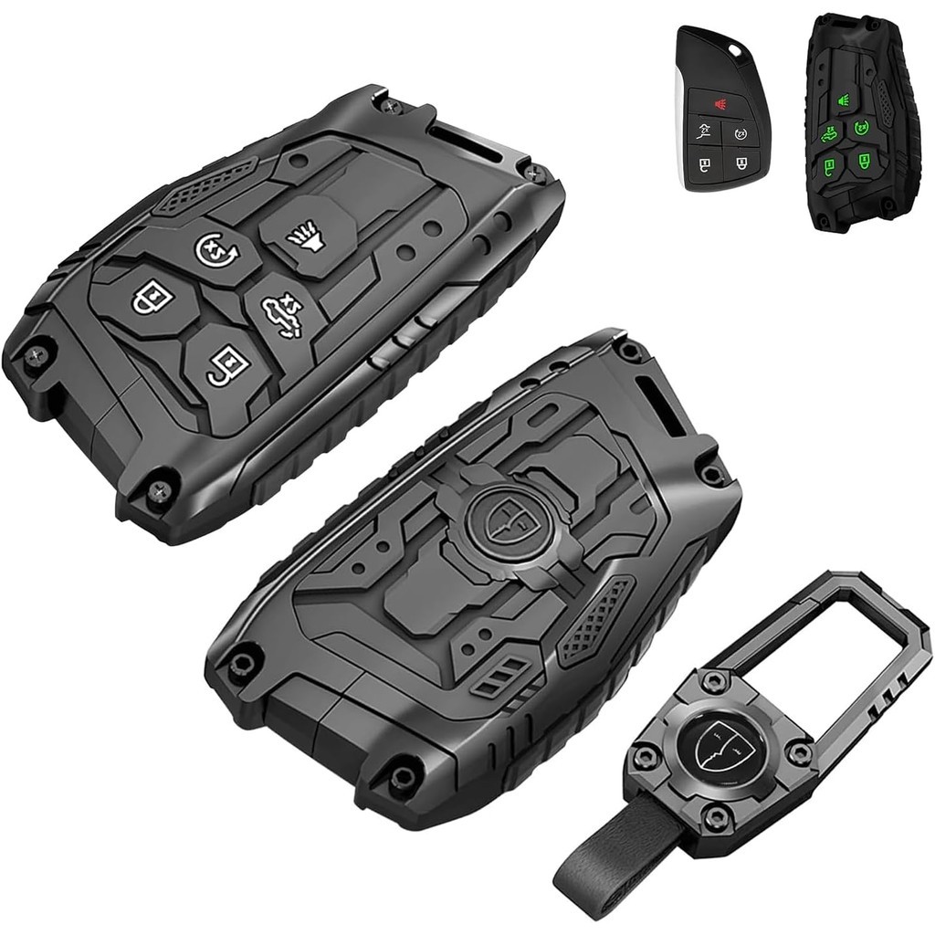 Chìa Khóa fob Dành Cho 2022 2023 2024 2025 GMC Sierra 1500 Chevy Silverado 1500 Móc Khóa, Vỏ Chìa Kh