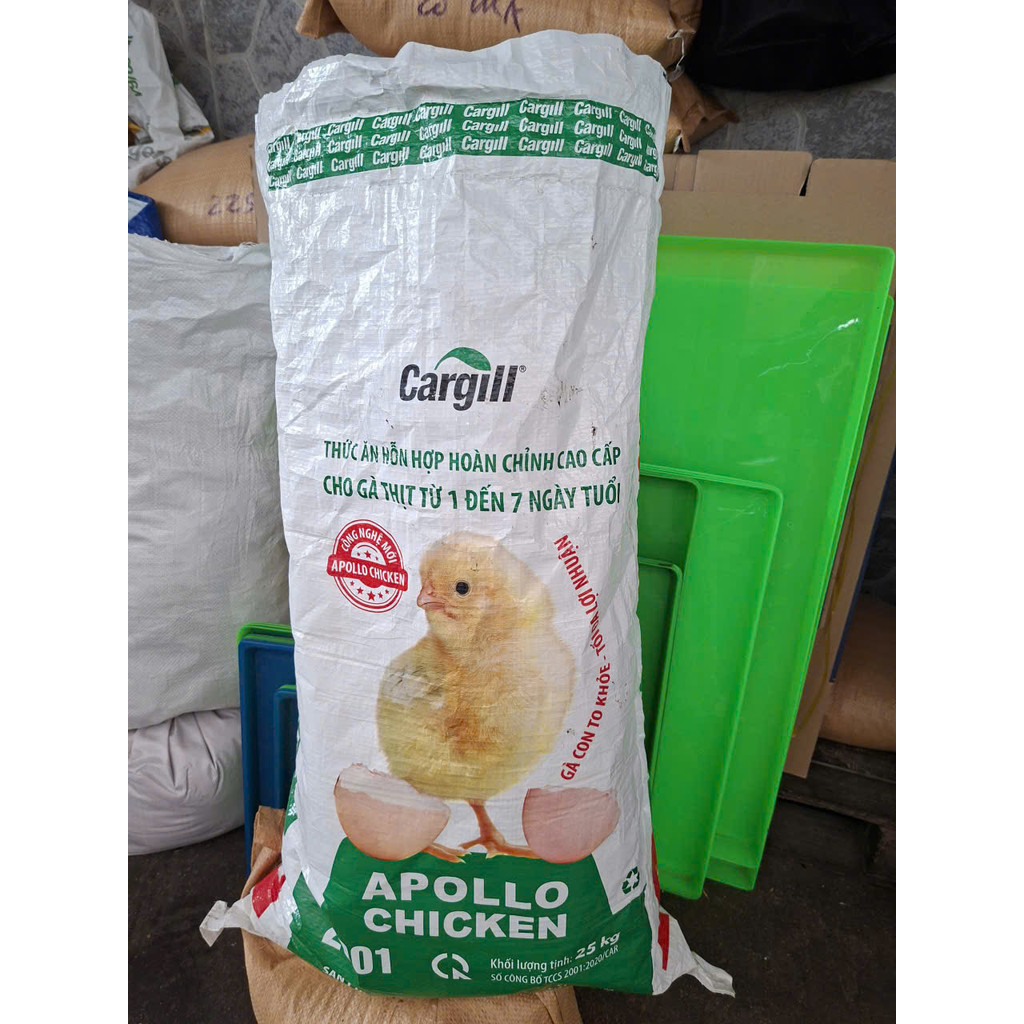 (Hỏa Tốc) 25kg Cám Gà Con Cargill Thức Ăn Gà Con Cargill Cám Cho Gà Con Cargill Cám Vịt Con Cargill 