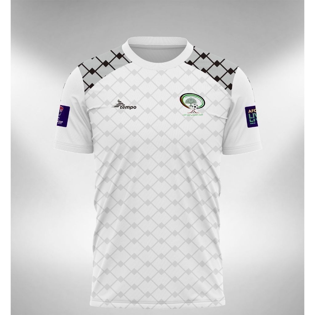 Áo đấu thời trang 2026 Palestine Sân khách Asian Cup Áo thun thăng hoa Jersy