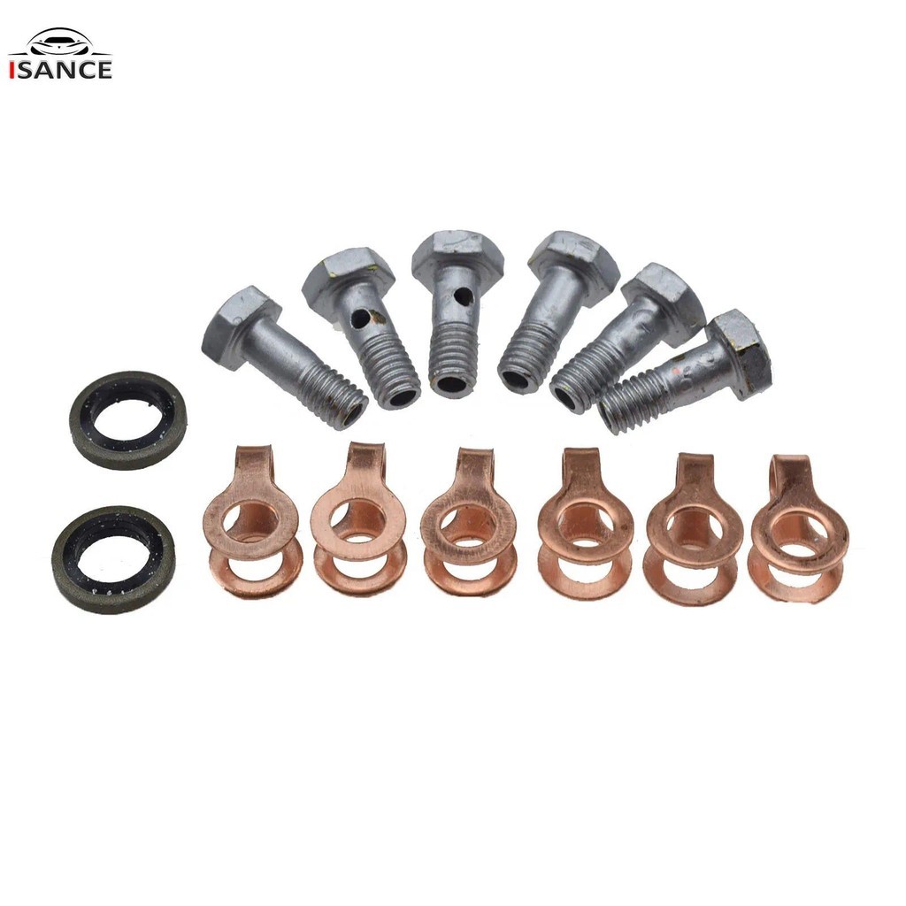 Dòng hồi nhiên liệu Banjo Bolt Seal 3905307 Dành cho Dodge Cummins 5.9L1989-1998 12 Van 4BT 6BT 3918