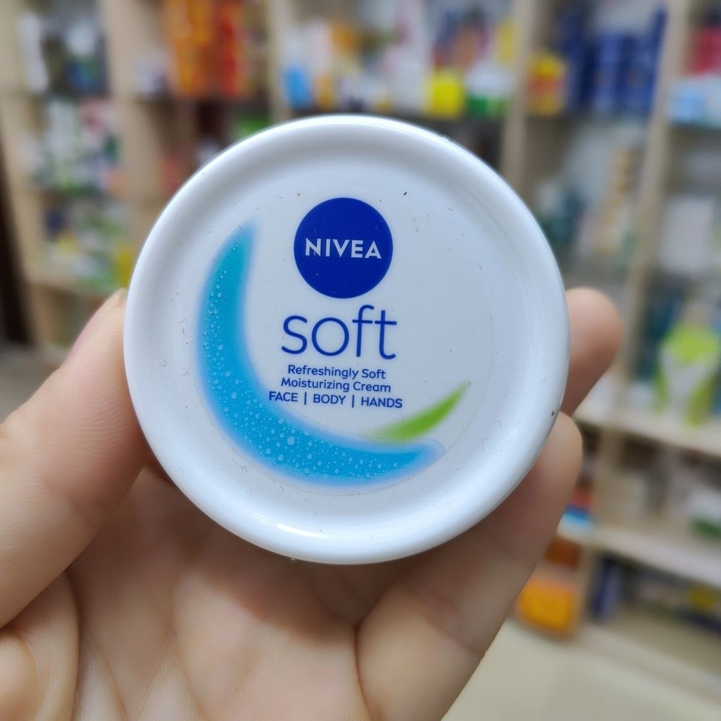 Kem dưỡng ẩm toàn thân NIVEA NIVEA MỀM MỀM Kem dưỡng ẩm dưỡng ẩm Kem dưỡng ẩm 50ml Sản phẩm mới 01.2