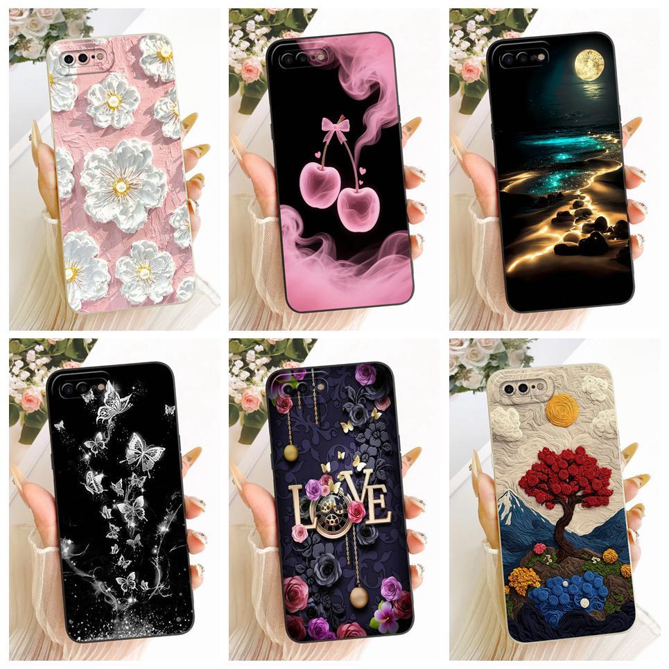 Dành Cho iPhone 8 Plus 7 Plus iPhone7 iPhone8 Ốp lưng Hoa Bướm Nữ Tính Ốp Lưng Silicon Mềm