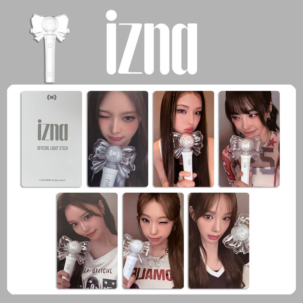 6 chiếc izna LIGHT STICK Không chỉ đẹp Photocards BEEP SIGN N / a Who Dat Girl TIMEBOMB Lomo Cards M