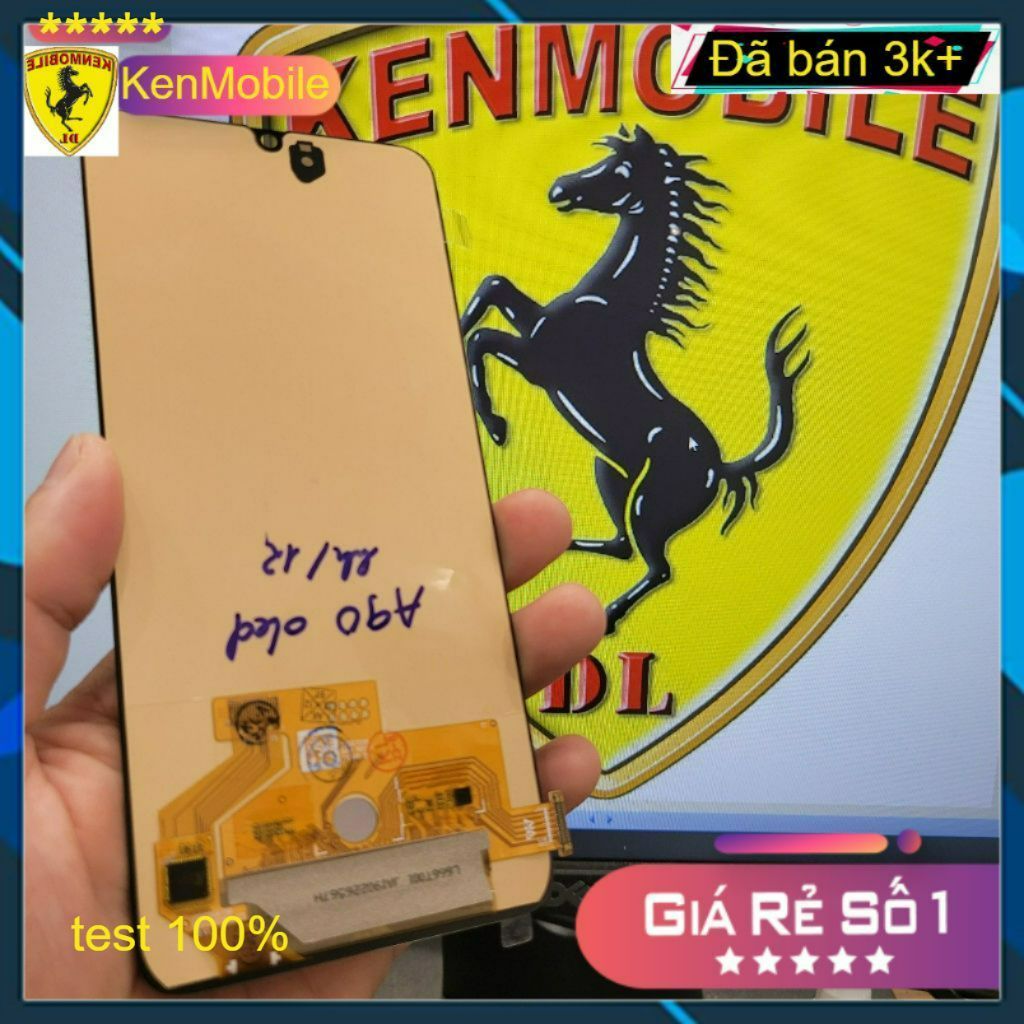 >< Màn Tương Thích SS A90 / A90 5G, Loại OLED (tặng keo dán và cường lực)