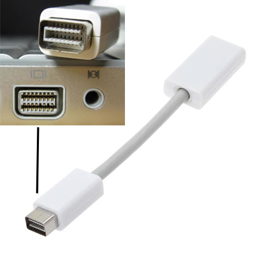 Mini DVI Nam Sang HDMI Nữ TV Chuyển Đổi Cáp Video Cho Apple iMac Macbook Pro Air 12 '' PowerBook G4 