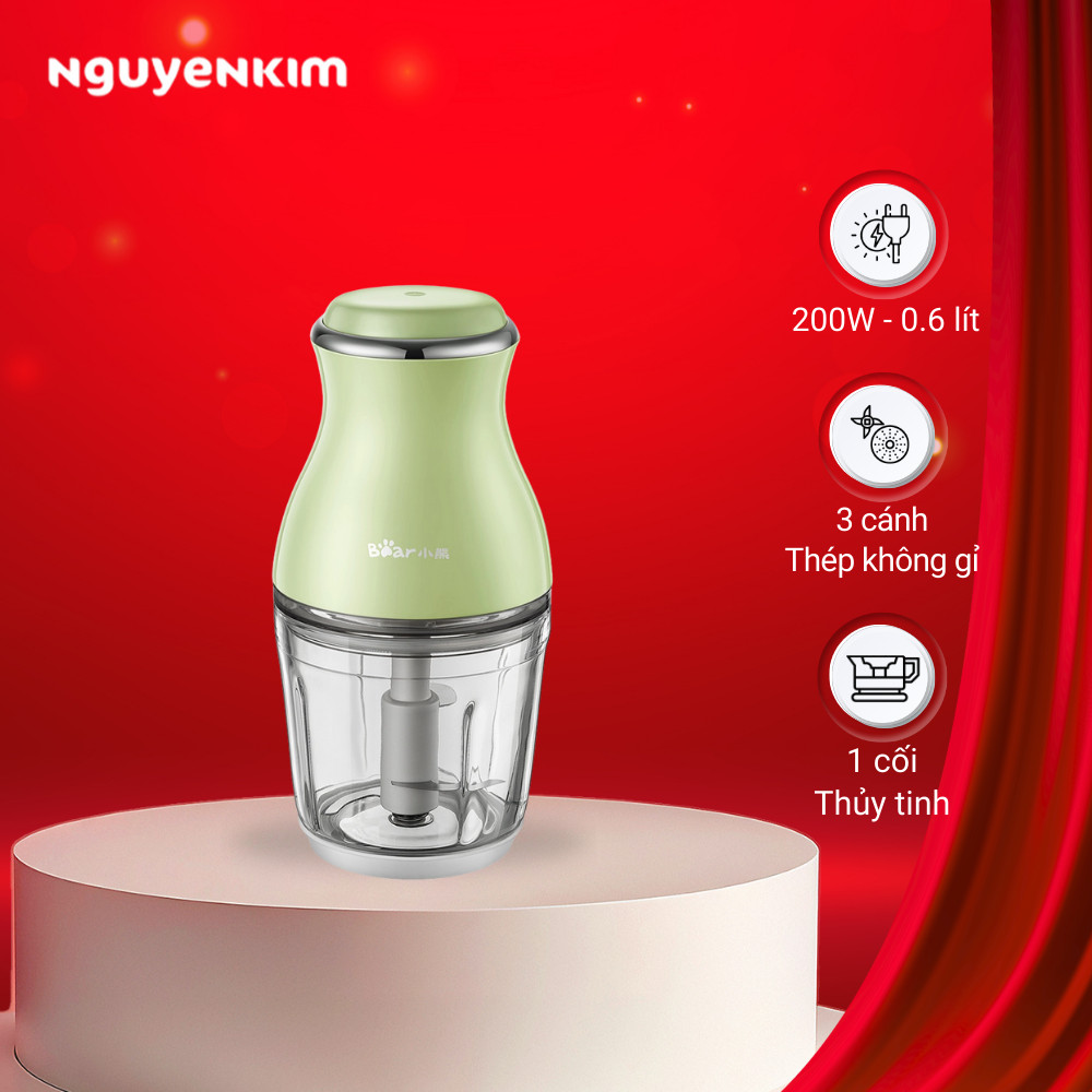 Máy xay thịt mini Bear QSJ-B02X5