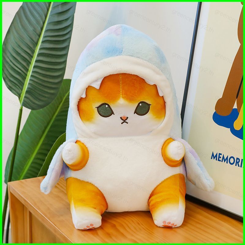 GC Shark Cat Plushie Đáng Yêu Sang Trọng Đồng Hành Búp Bê Hợp Thời Trang Đồ Chơi Nhồi Bông Gối