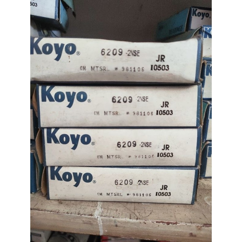 Vòng bi (bạc đạn) KOYO NHẬT 6209/6210/6212/6214/6215/6216/6217 Chính hãng