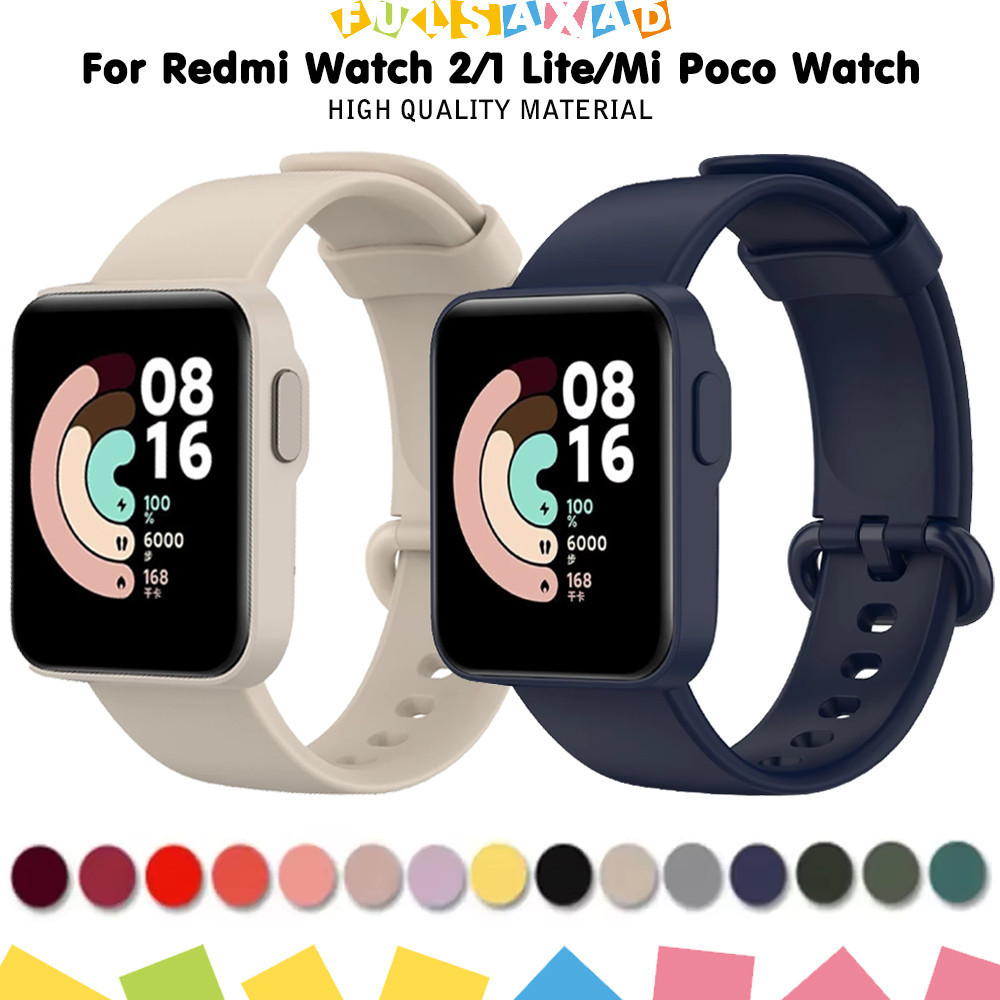 Dây Đeo Trang Chủ Thể Thao Mềm Cho Đồng Hồ Thông Minh Redmi Watch 2 1/Xiaomi Mi Watch 2 1 Lite/Mi Po