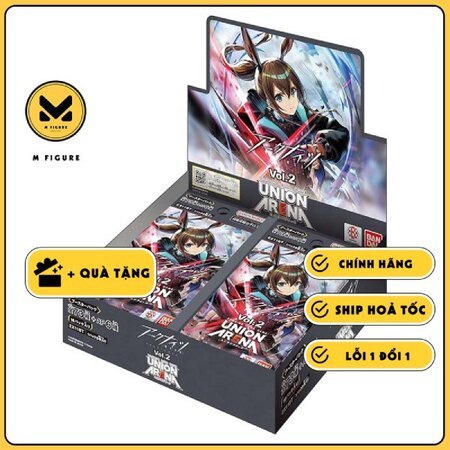 THẺ BÀI Arknights - UNION ARENA - Vol.2 Booster Box PACK CARD (Bandai Spirits) CHÍNH HÃNG