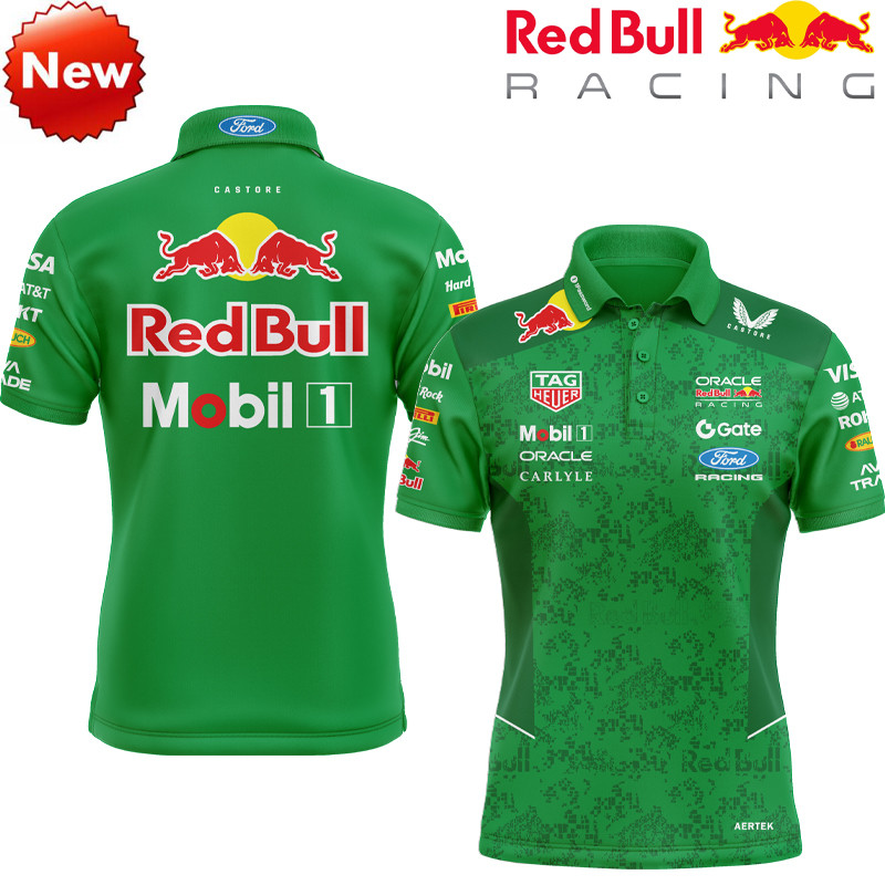 F1 Racing Jersey và Áo Polo Oracle Red Bull Racing - Phù Hợp Mùa Hè