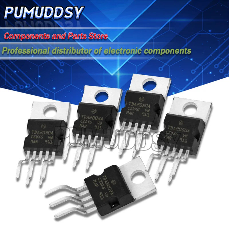 1-5 CÁI TDA2003 TDA2003A TO-220 TDA2003 TDA2030 TDA2050 chip khuếch đại đơn cung cấp