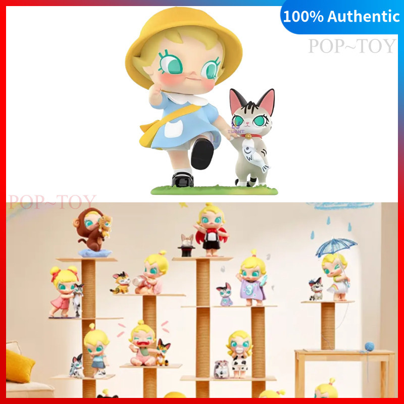 POPMART Baby Molly baby tabby Series Figures Blind Box Cute Gift pop mart pop mart blind box figures