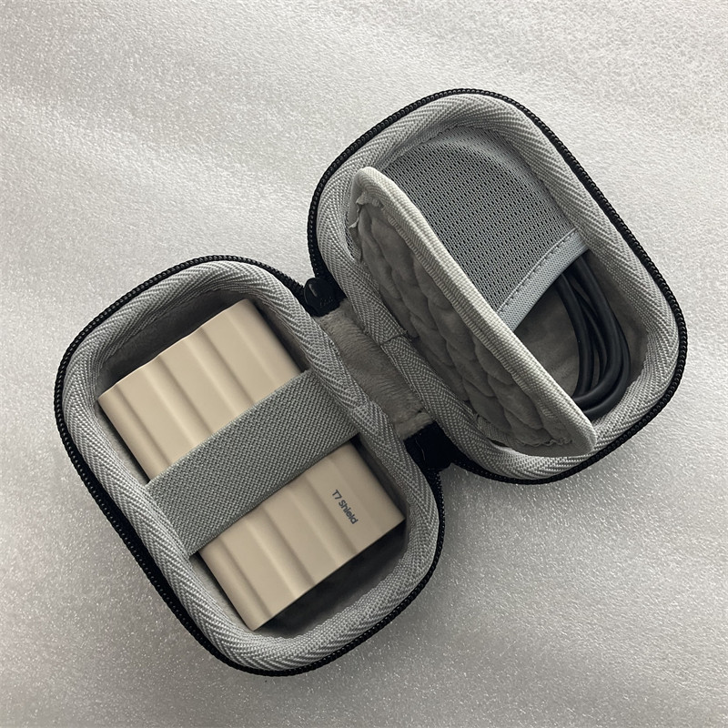 Thích Hợp Cho SAMSUNG SAMSUNG Mobile Solid State Drive T7 Shield Bảo Vệ Bảo Vệ Vỏ Cứng Túi Bộ Hộp