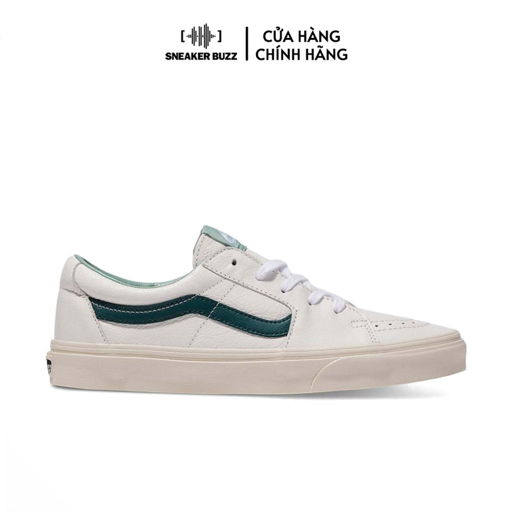 Giày Vans SK8-Low Premium Leather Green Gables VN000BVX2LN