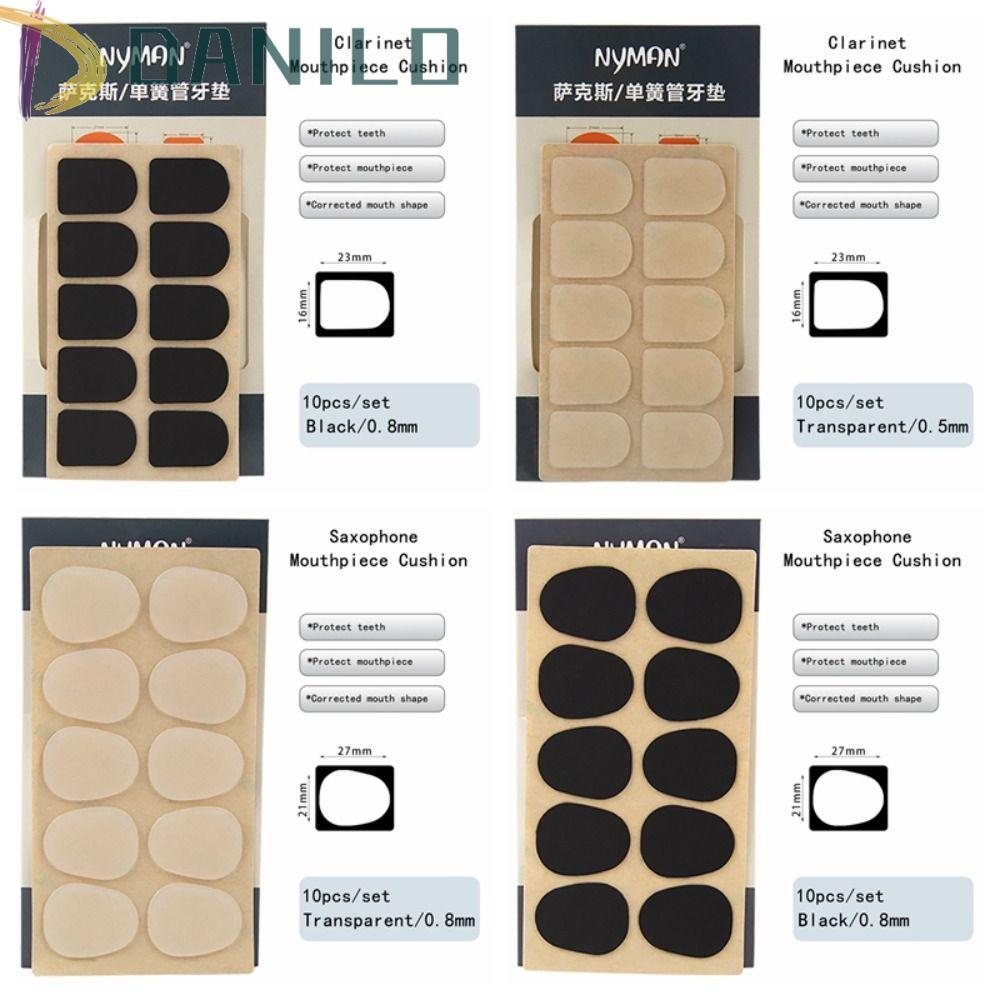 DANILO Sax Miếng Dán Miệng, Miếng Đệm Silicon Tiêu Chuẩn Sax Miệng Đệm, Đệm Đệm 0.5mm / 0.8mm Saxoph