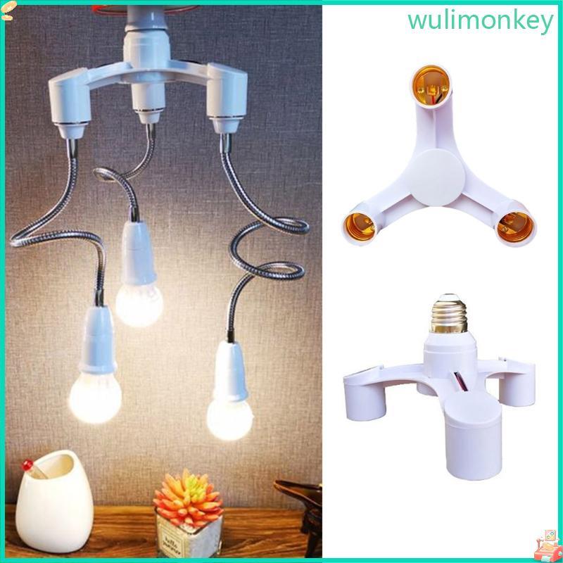 2/3/4/5/6/7 in 1 Light Bulb Socket Splitter, E27 Light Socket Adapter Conventer