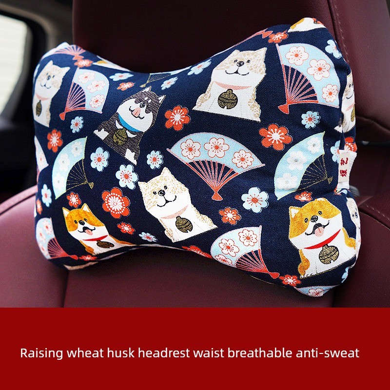 Tựa Đầu Ô Tô Gối Cổ Dễ Thương Phong Cách Trung Hoa