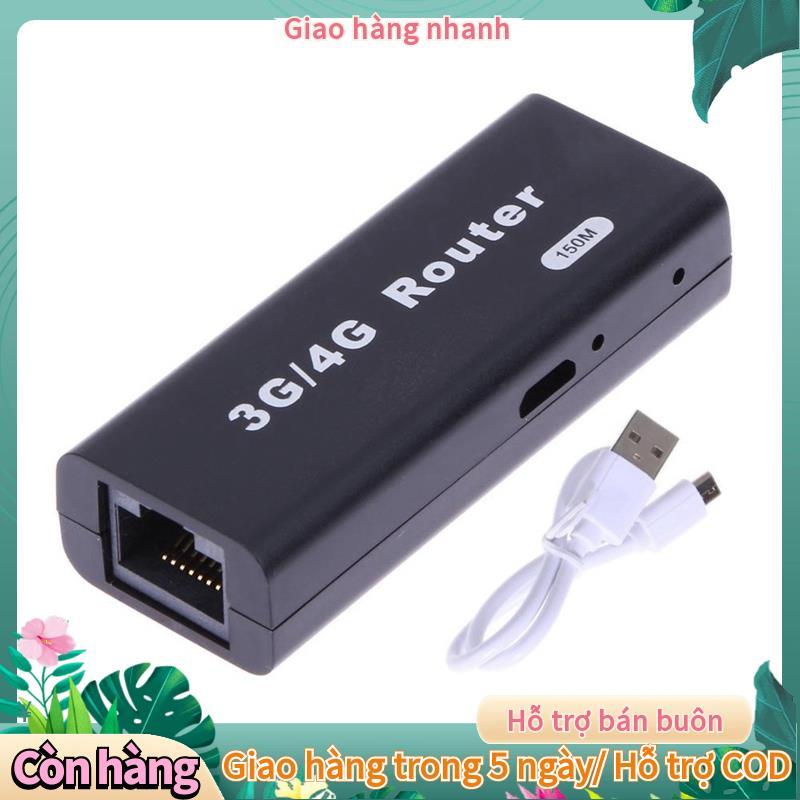 Bộ định tuyến không dây USB 3G / 4G WiFi Wlan Hotspot WiFi Điểm truy cập 150Mbps Bộ định tuyến không