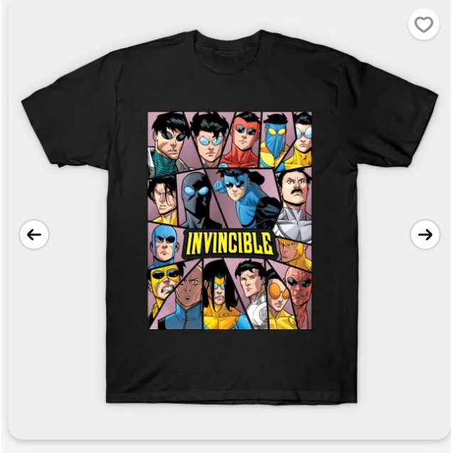 Áo thun nam họa tiết siêu anh hùng Omni Man, chất liệu 100% cotton