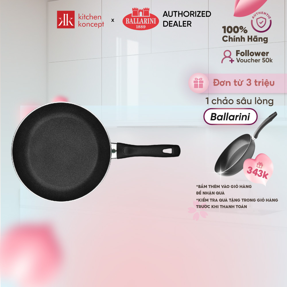BALLARINI - Chảo chiên chống dính Bologna Keravis - 24cm