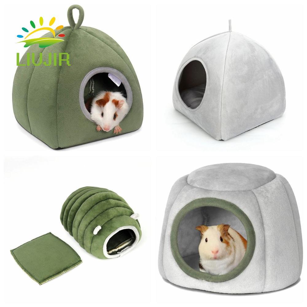 LIUJIR Hamster House Cozy Guinea Pig Ferrets Nhím Chinchilla Đường Glider Lều Thú Cưng
