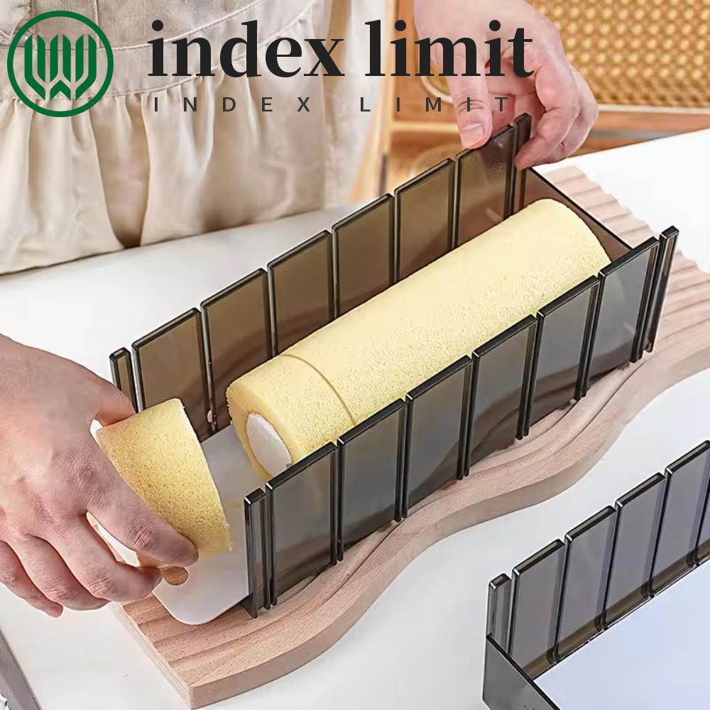 INDEX GIỚI HẠN Khuôn cắt cuộn Thụy Sĩ, Máy cắt cuộn bánh nhựa chính xác, Dụng cụ phân lớp bánh 3 / 3.5 / 4cm Khuôn cắt bánh đều Bánh mì