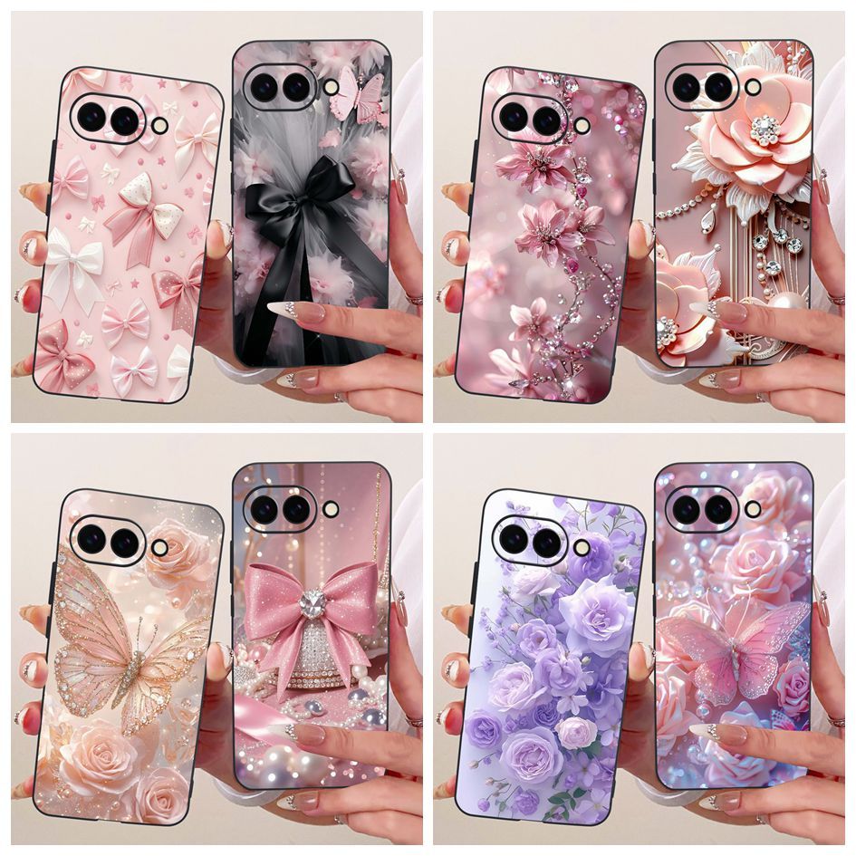 Vỏ Mới Cho Google Pixel 9a GXQ96 GTF7P G3Y12 / Pixel 8a GKV4X G6GPR G8HHN G576 Vỏ Điện Thoại Mềm Hìn