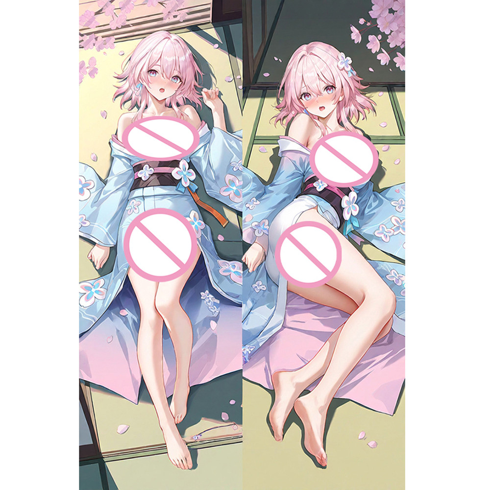 Game Honkai Star Rail March 7Th Gợi Cảm Dakimakura Bìa In Hai Mặt Hoạt Hình Vỏ Gối Trang Trí Otaku Đ