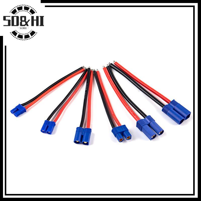 【 SD & HI 】 EC2 / EC3 / EC5 Nam Nữ Kết Nối Cáp Pigtail Dây Silicon RC (vn)