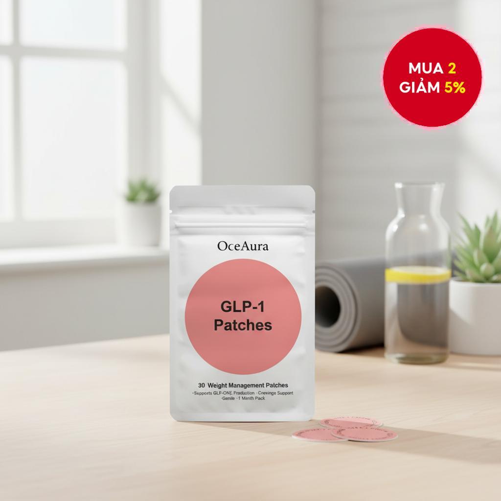 Miếng dán GLP-1 giảm cân, giải pháp kiểm soát cân nặng 30 miếng