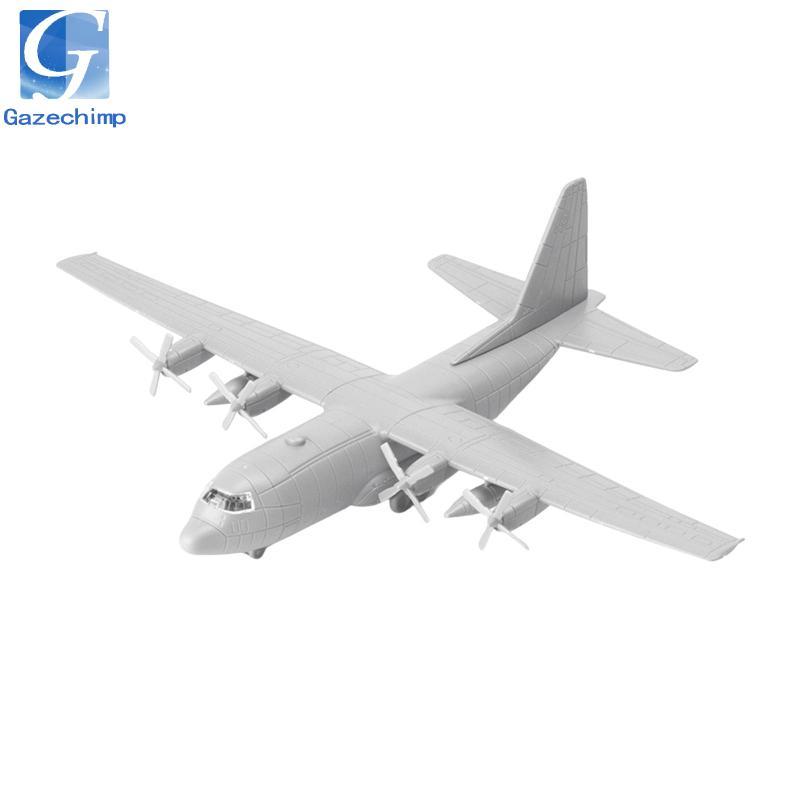 Mô hình máy bay vận chuyển 1 / 144, Mô hình máy bay, US C130 Thu nhỏ 4D có bộ sưu tập trang trí chân