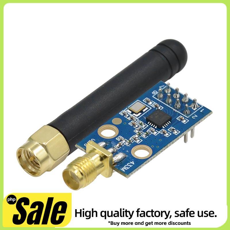 Mô-đun không dây CC1101 với mô-đun thu phát không dây ăng-ten SMA để tăng cường tín hiệu 433MHZ