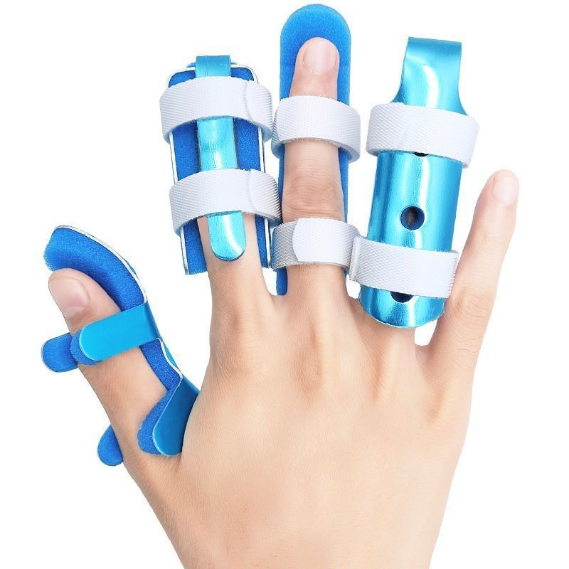 Best Quality#Finger Fracture Splint Fixed Protective Sleeve Finger Stall Correction Brace9yxjp IGZ8