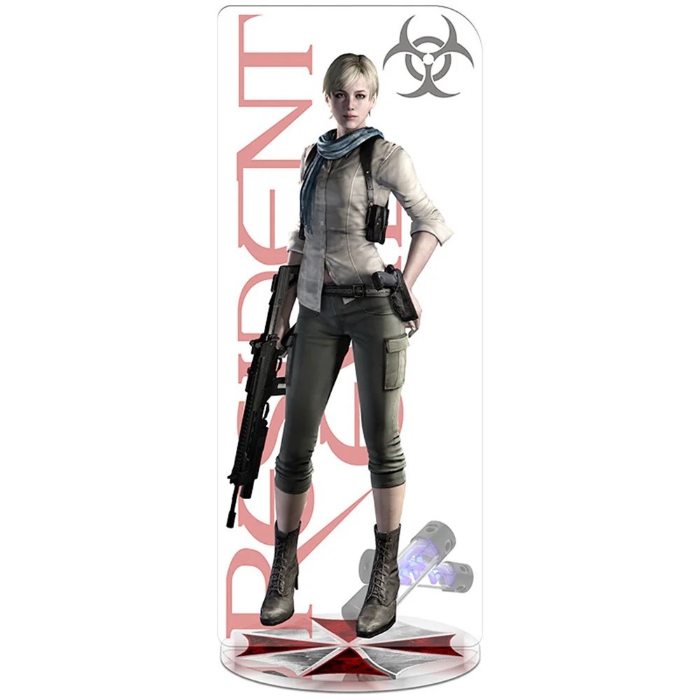 Mô hình Standee Resident Evil 4 RE4 mica acrylic 15cm trang trí bàn học phụ kiện game Resident Evil 