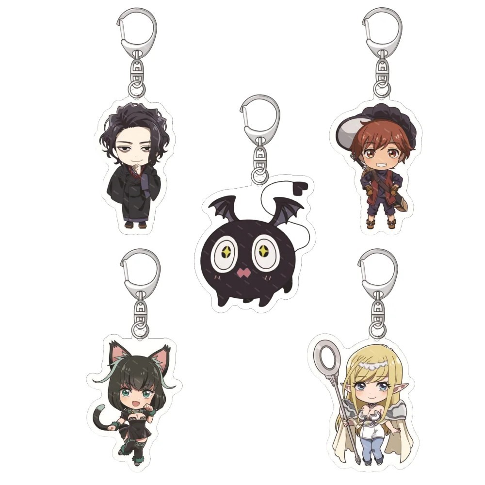 Móc khóa Anime Isekai Shikkaku Mất Tư Cách Làm Người Ở Thế Giới Khác mica Acrylic Chibi Sensei Annet