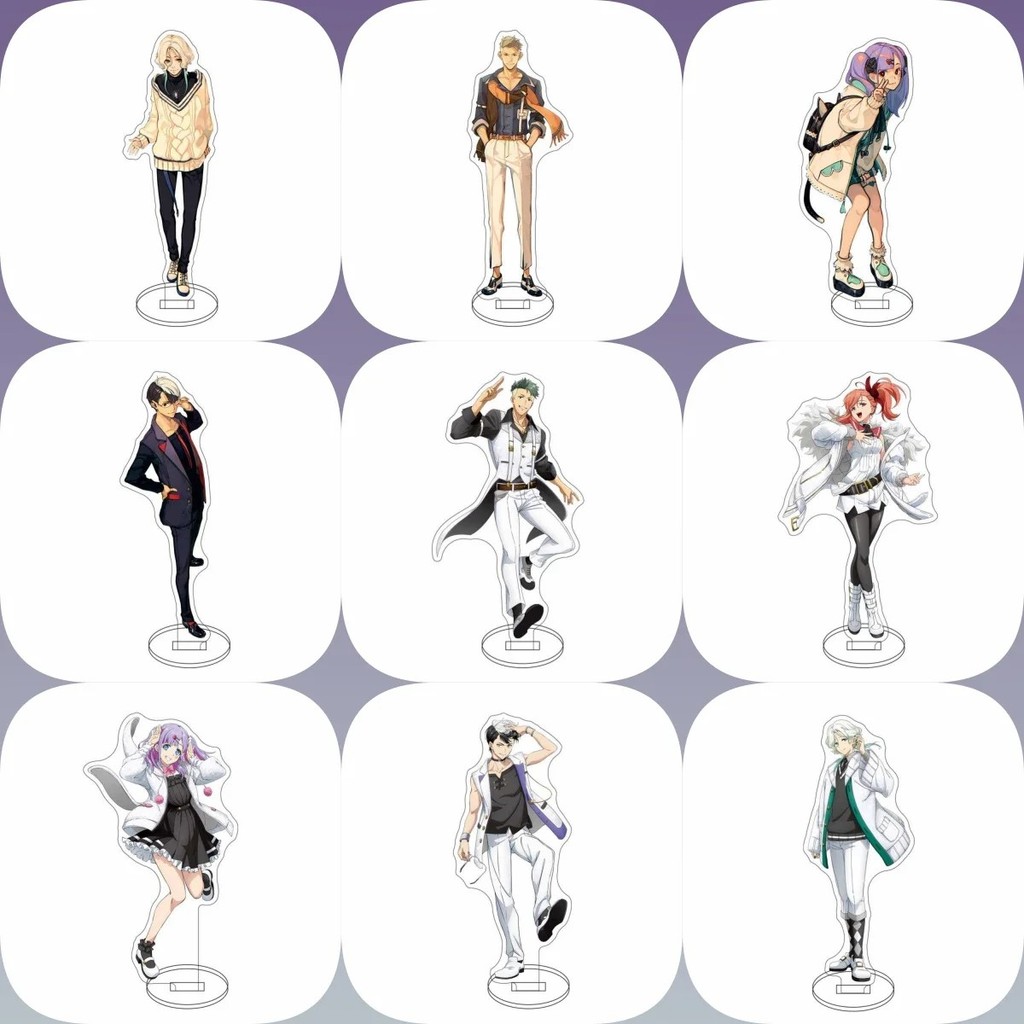 Standee game SI-VIS The Sound of Heroes mô hình Acrylic nhân vật Yosuke June 15cm trang trí bàn học 