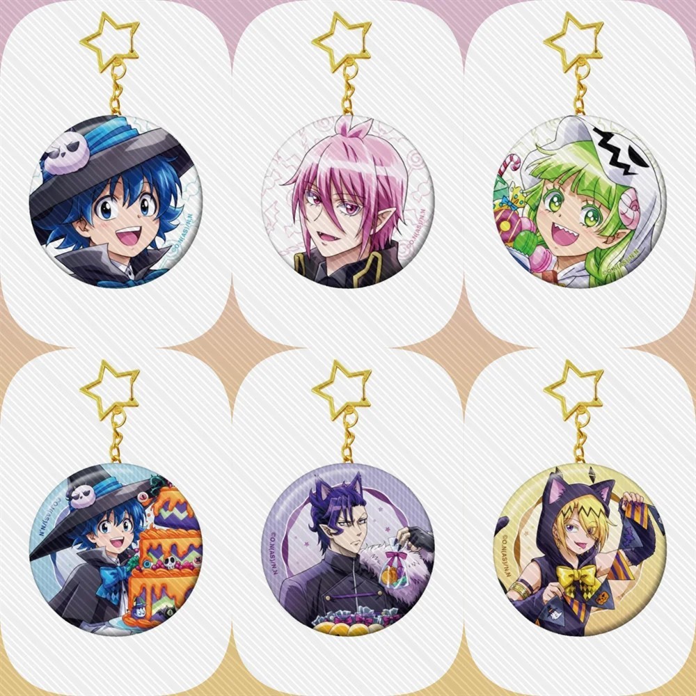 Móc khóa Anime Ma Vào Trường Học Iruma Suzuki Iruma Mairimashita Iruma-kun Mica Acrylic 6cm trang tr