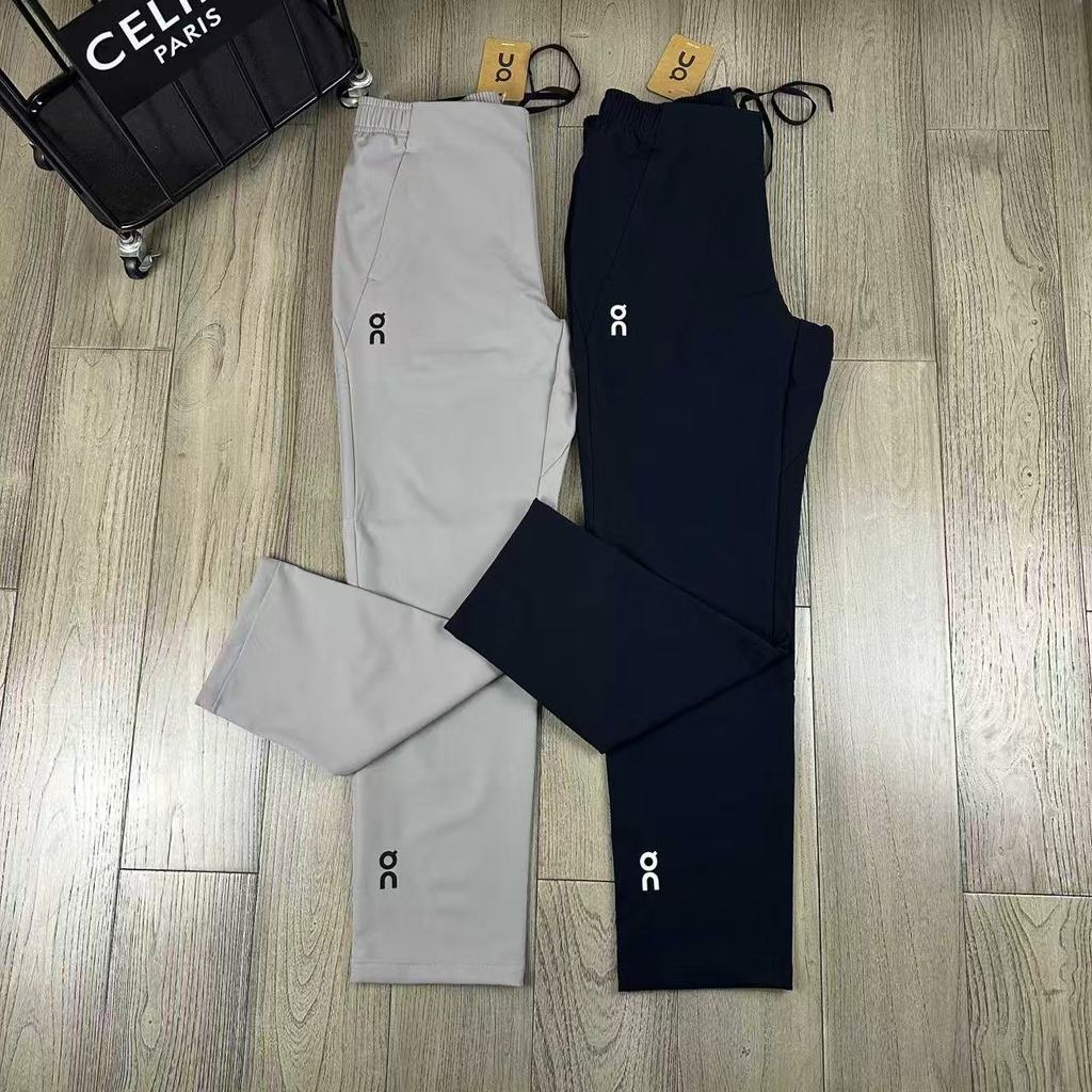 9T3B On Autumn and winter outdoor hiking simple softshell thin fleece pants, sporty casual straight-