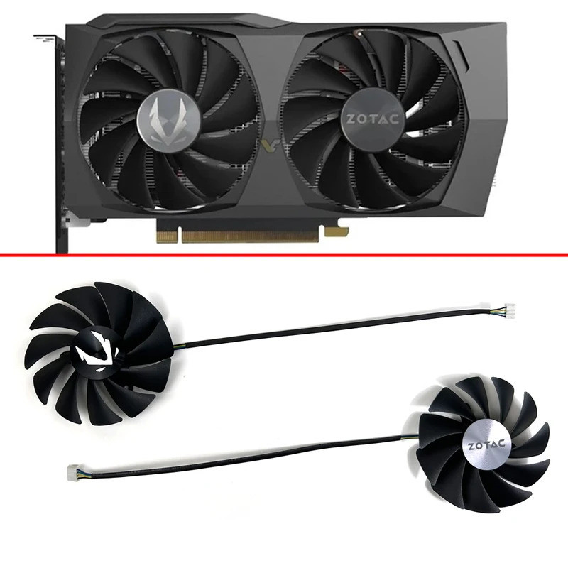 Quạt làm mát MỚI 89mm 4pin GA92S2U CF9015H12S Zotac Gaming RTX 3060 Ti 3050 Card đồ họa cạnh đôi FAN