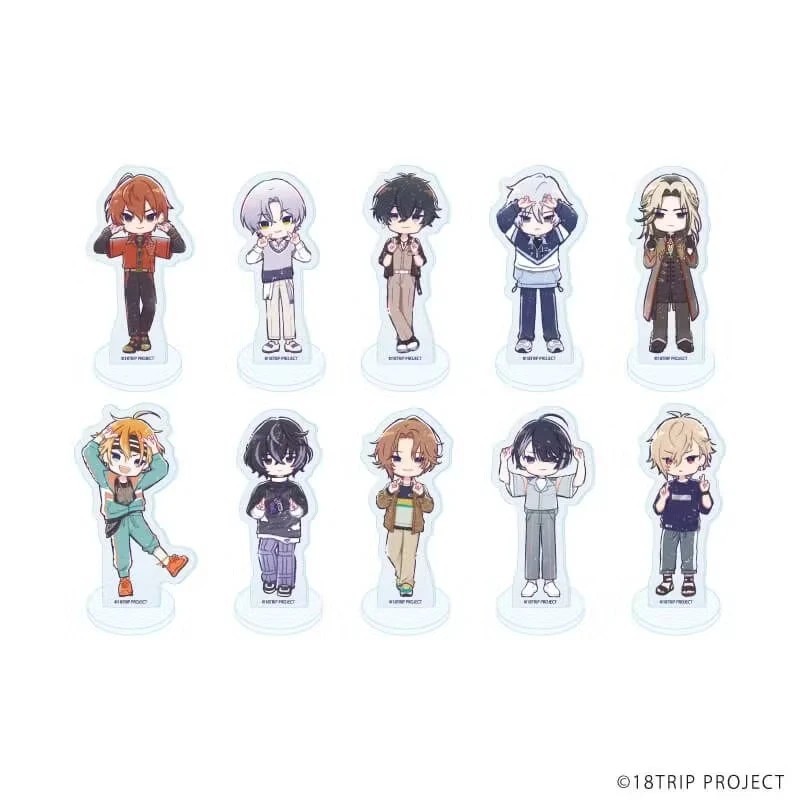 Standee Anime 18TRIP mô hình Acrylic nhân vật Renya Saion Kaka Daikoku Yukikaze Kamina trang trí bàn