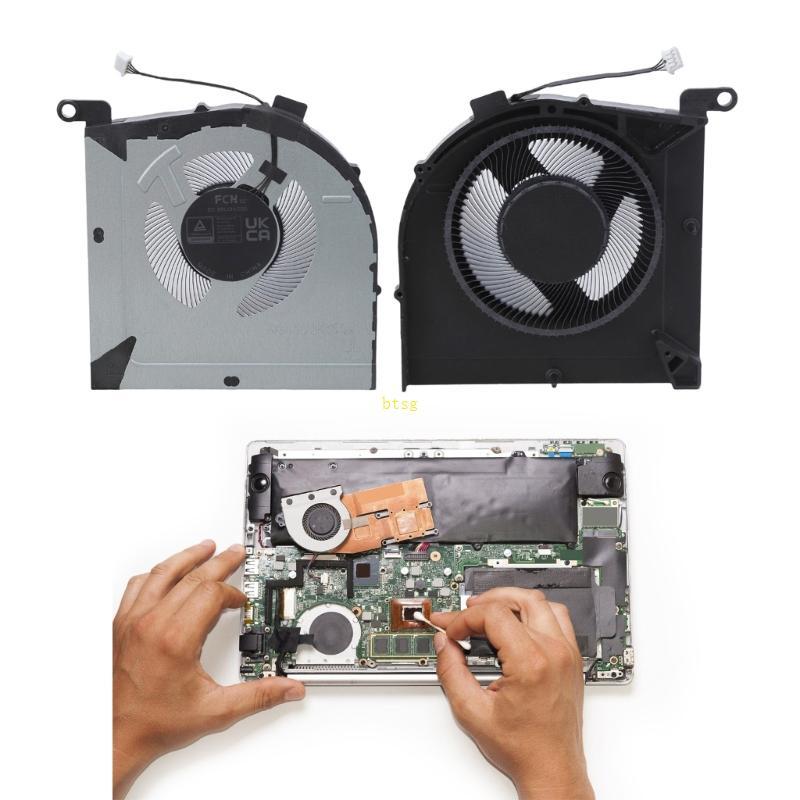 Btsg DC12V Quạt Làm Mát Laptop Hiệu Quả Tản Nhiệt CPU GPU Quạt Cho G5000